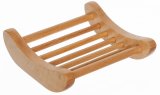 Beech Wood Curved Ladder RacK Soap Dish