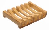 Bamboo Ladder Rack Soap Dish - Light