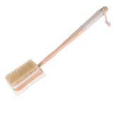 Dual Head Loofah & Natural Bristle Bath Brush