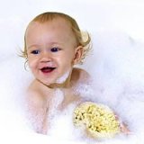 Small Wool Sponges for Babies, facial cleansing, soap embeds and crafts