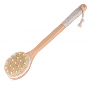 Round Bath Brush with Knobby Massagers