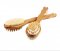 Bamboo Double-Sided Natural Bristle Massage Brush