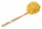 yellow sea sponge bath brush