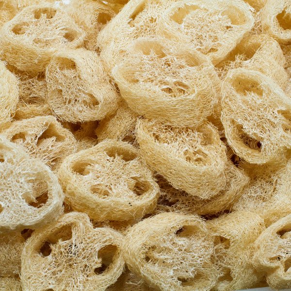 SeaSationals > Loofah Products > Mayan Loofah Slices for Soap Making